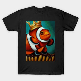 Clown fish with a Crown T-Shirt